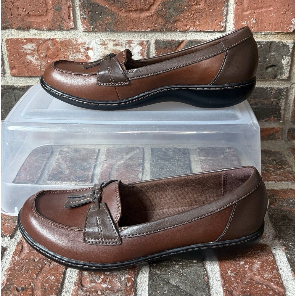 Collection by Clarks Ashland Bubble Loafer Women's Size 7.5M Brown